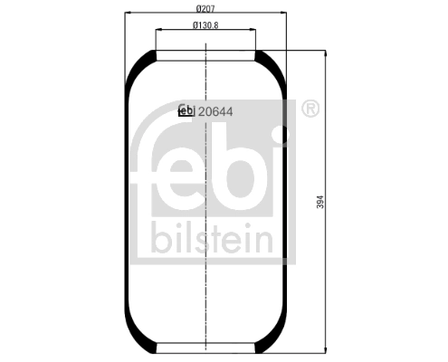 Bellow, air suspension